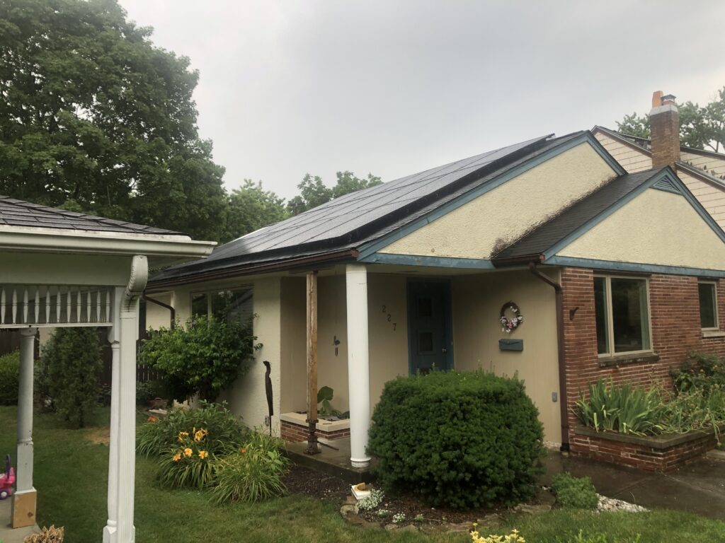 Solar Home in Columbus Ohio